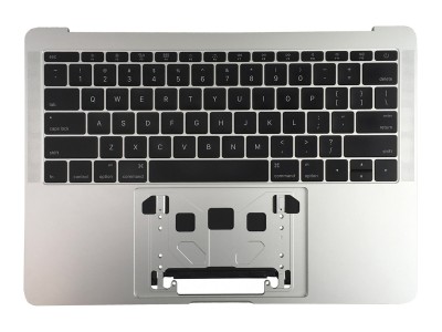 Silver Top Case/Keyboard/Battery - Grade B - Late 2016/2017 A1708