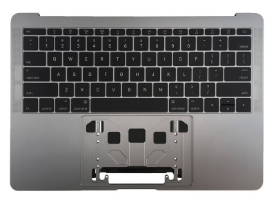 Space Gray Top Case/Keyboard/Battery - Grade A - Late 2016/2017 A1708