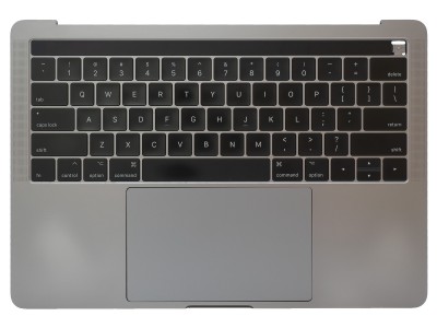 Top Case/Keyboard/Battery - Grade A Space Gray - A1706 13 MacBook Pro