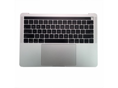 Top Case/Keyboard/Battery - Silver Grade B - A1989 13 MacBook Pro