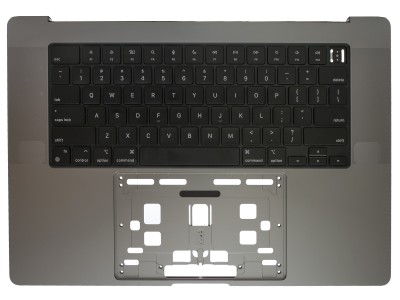 Top Case/Keyboard- Space Gray Grade A+ - A2485 16 in. MacBook Pro