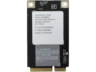 Wifi / Network Card - A1311 & A1312 iMac - AR5BXB92