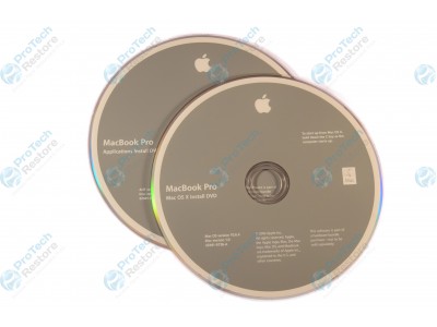 Install Disks -  Mid 2009 A1286 15" MacBook Pro
