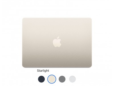 LCD Display Assembly - Original - Starlight - 2022 A2681 MacBook Air (M2)