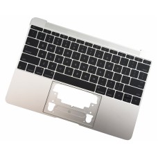 Top Case/Keyboard - Silver - 2016 12